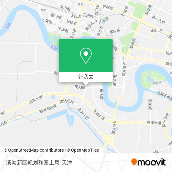 滨海新区规划和国土局地图