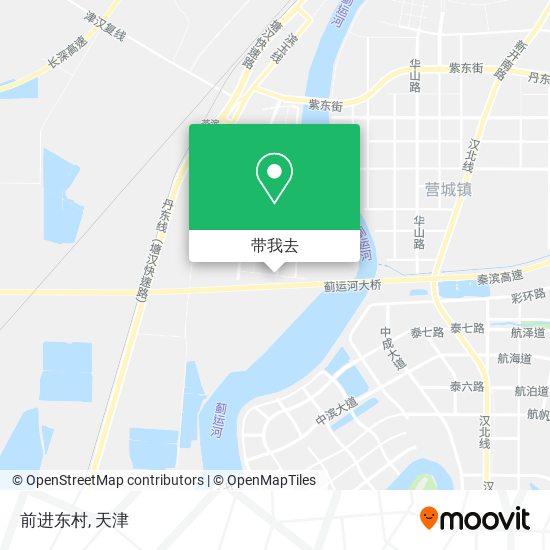 前进东村地图