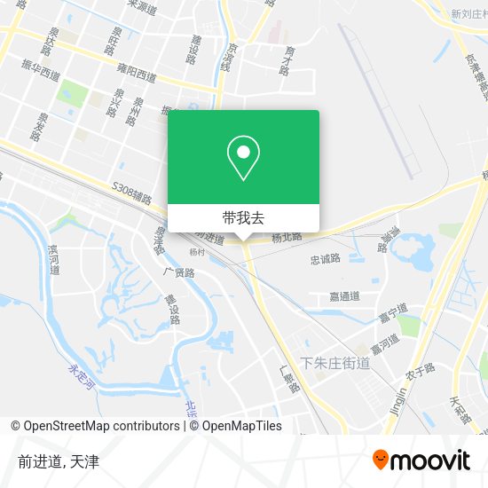 前进道地图