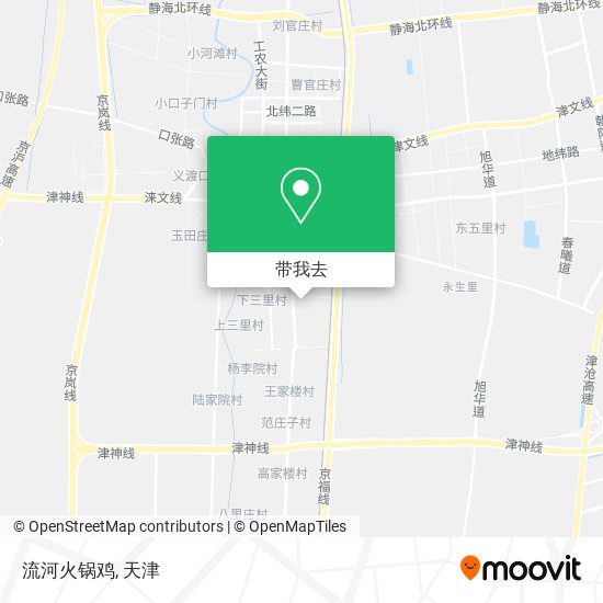 流河火锅鸡地图