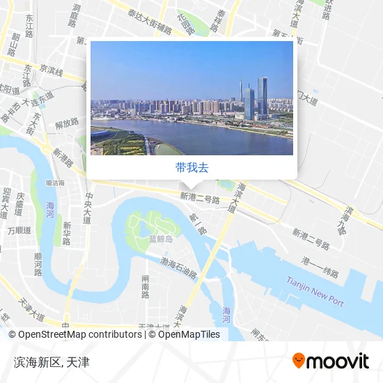滨海新区地图