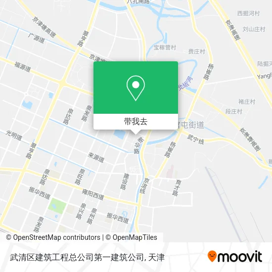 武清区建筑工程总公司第一建筑公司地图