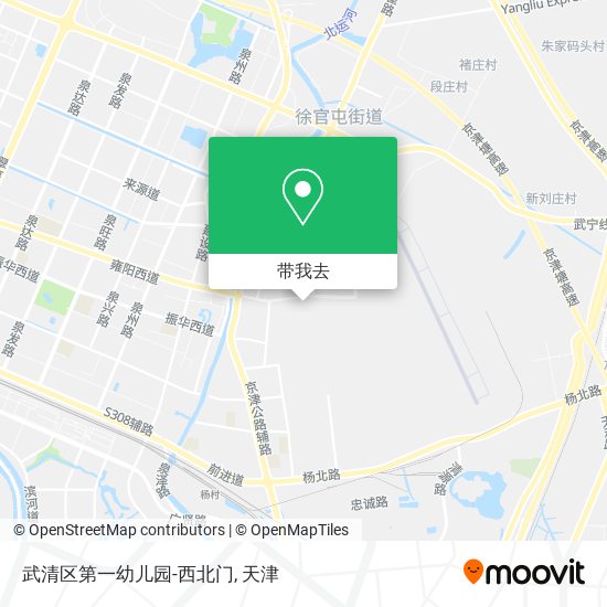 武清区第一幼儿园-西北门地图