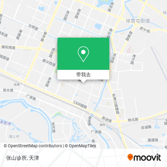 张山诊所地图