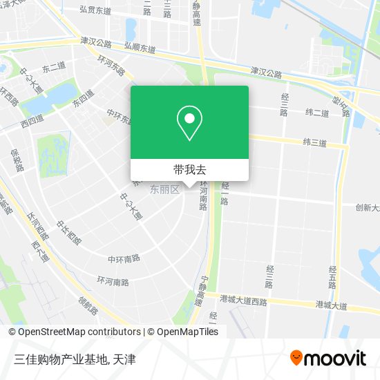 三佳购物产业基地地图