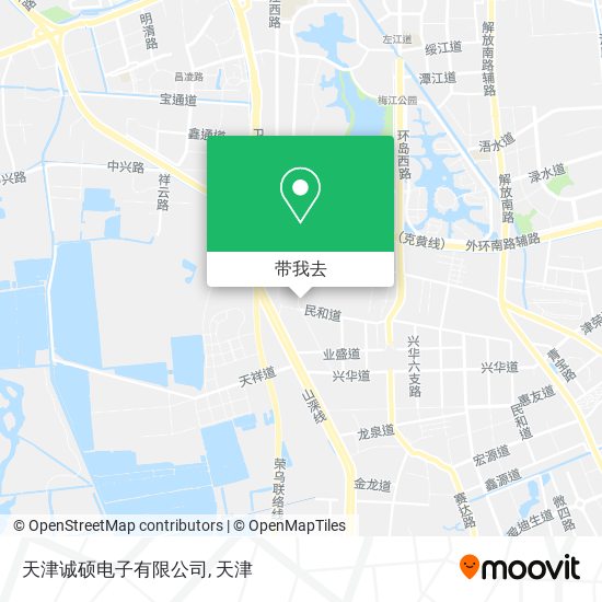 天津诚硕电子有限公司地图