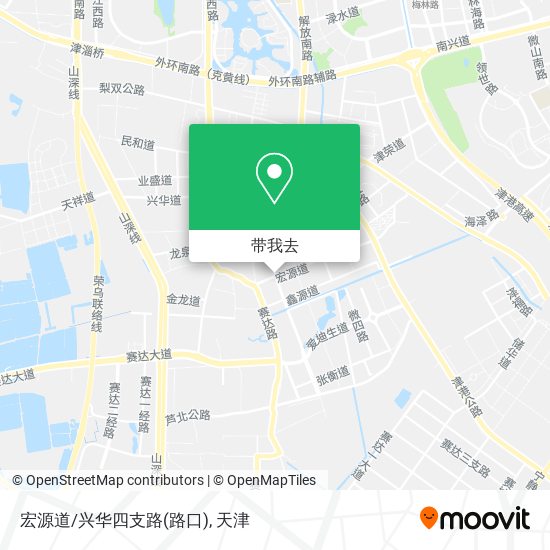 宏源道/兴华四支路(路口)地图