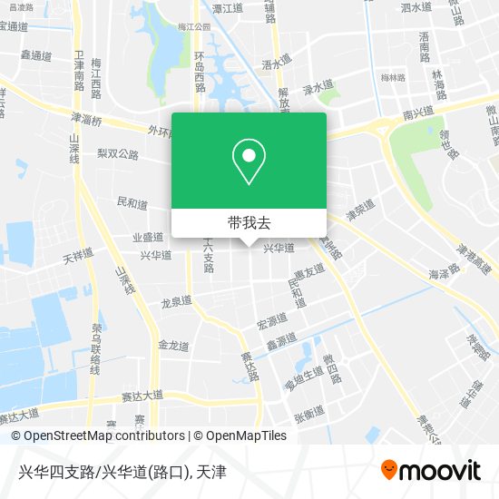 兴华四支路/兴华道(路口)地图