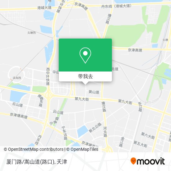 厦门路/嵩山道(路口)地图