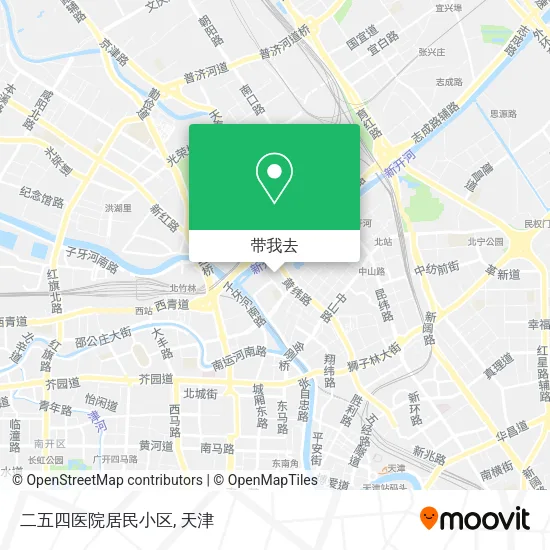 二五四医院居民小区地图