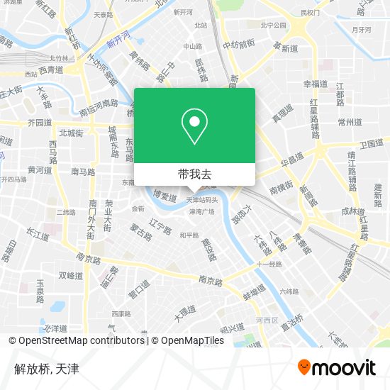 解放桥地图