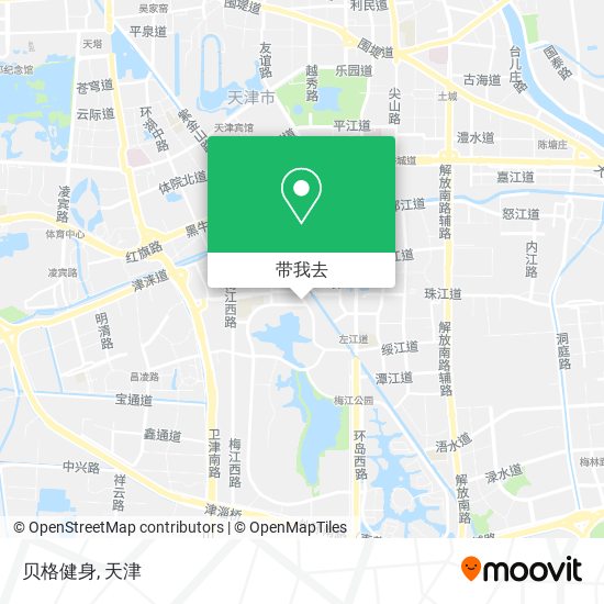 贝格健身地图