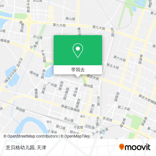 意贝格幼儿园地图
