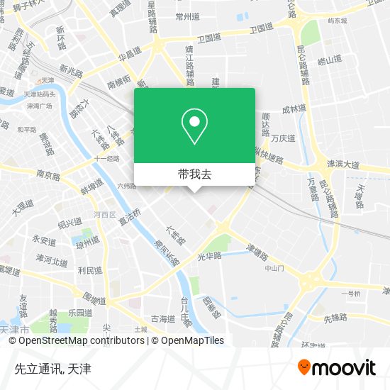 先立通讯地图