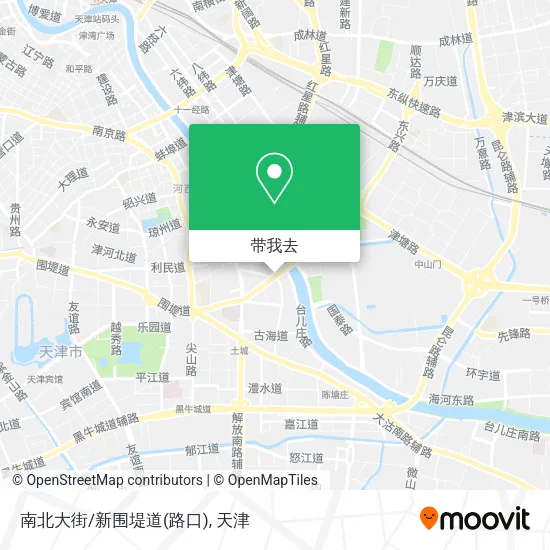南北大街/新围堤道(路口)地图