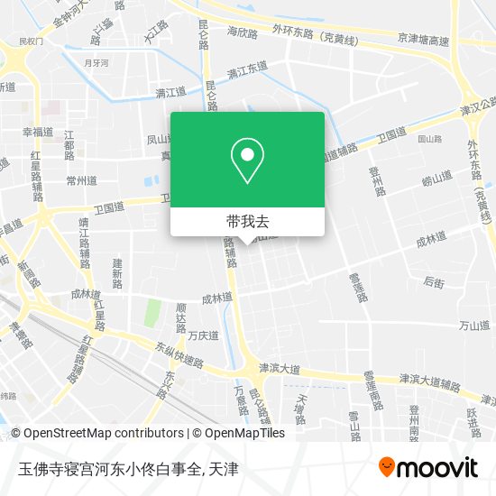 玉佛寺寝宫河东小佟白事全地图