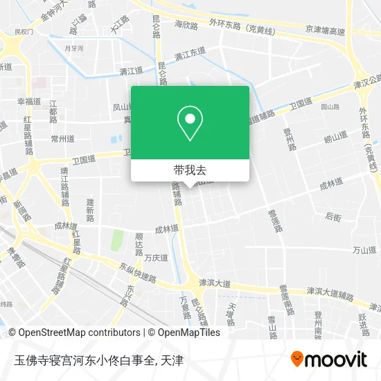玉佛寺寝宫河东小佟白事全地图