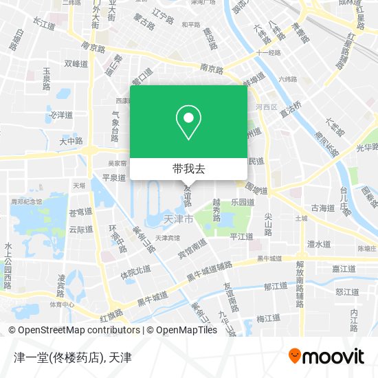 津一堂(佟楼药店)地图
