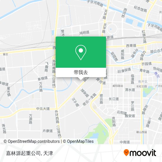 嘉林源起重公司地图