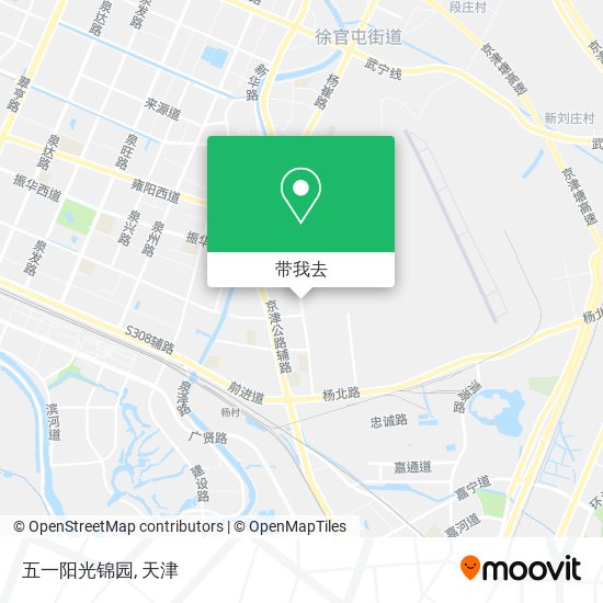 五一阳光锦园地图