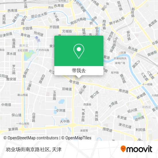 劝业场街南京路社区地图