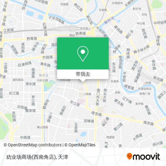 劝业场商场(西南角店)地图