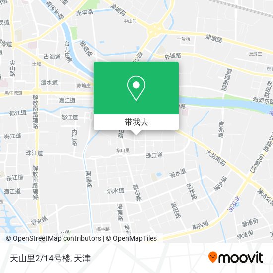 天山里2/14号楼地图