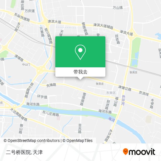 二号桥医院地图