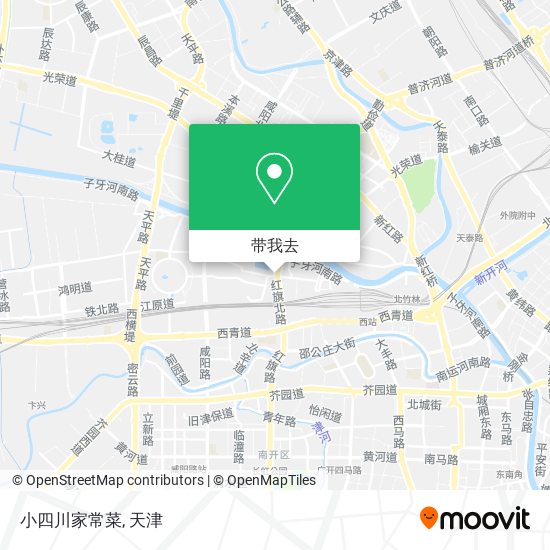 小四川家常菜地图
