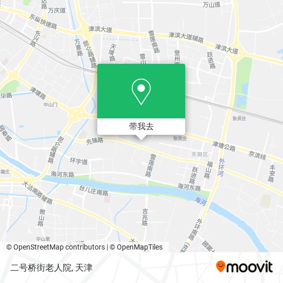 二号桥街老人院地图