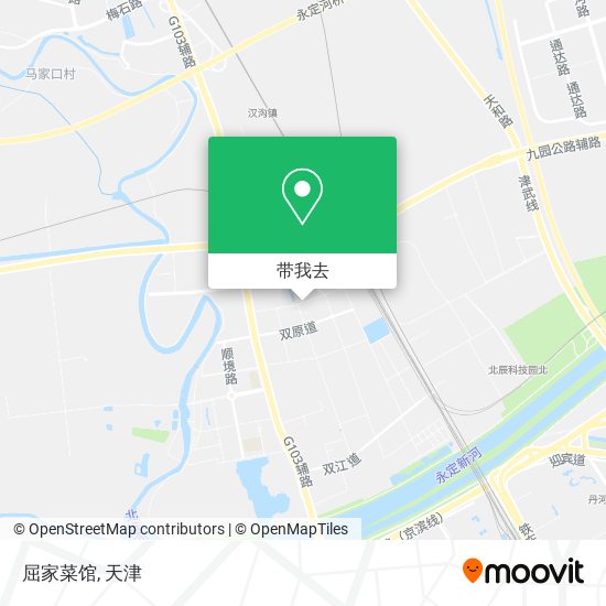 屈家菜馆地图