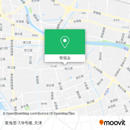 黄海里-7/8号楼地图