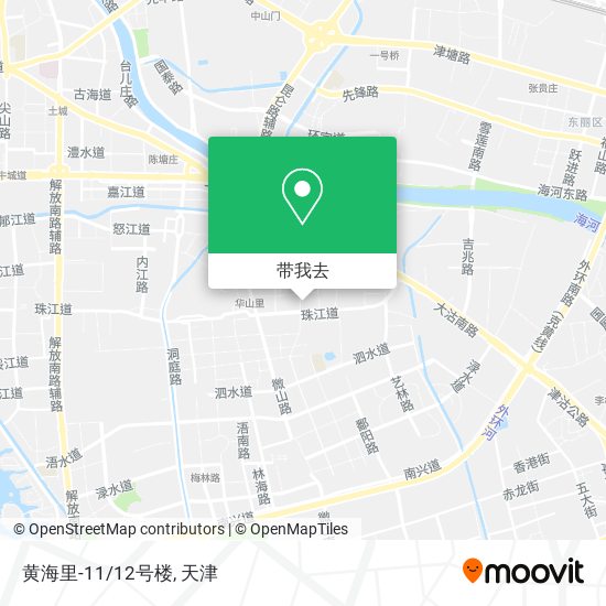 黄海里-11/12号楼地图