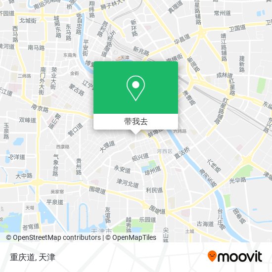 重庆道地图