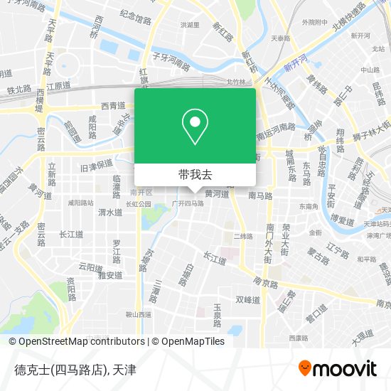 德克士(四马路店)地图