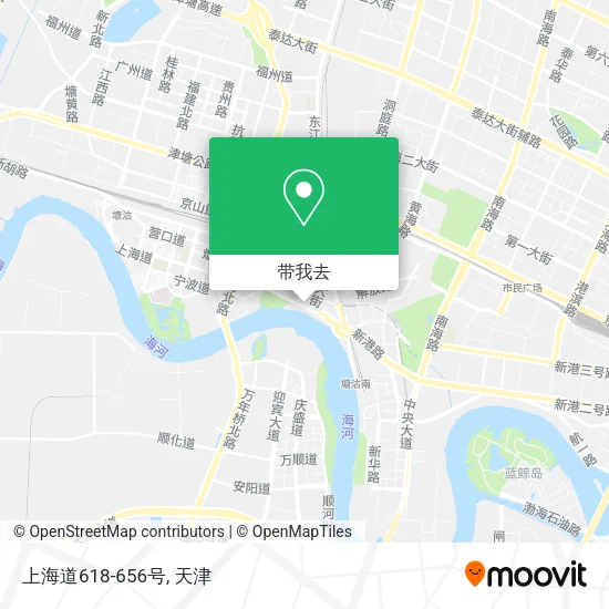 上海道618-656号地图