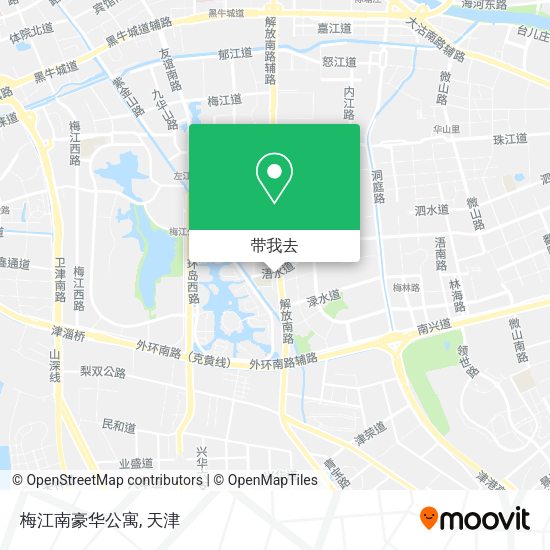 梅江南豪华公寓地图