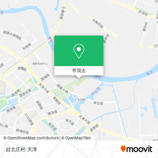 赵北庄村地图