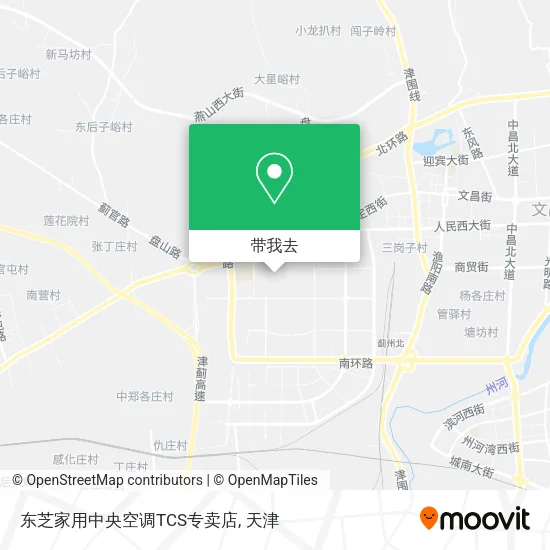 东芝家用中央空调TCS专卖店地图