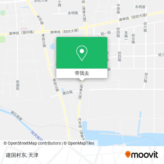 建国村东地图