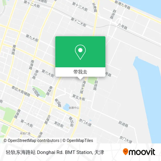 轻轨东海路站 Donghai Rd. BMT Station地图