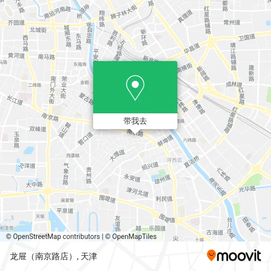 龙屉（南京路店）地图