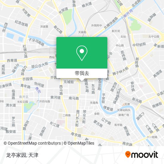 龙亭家园地图