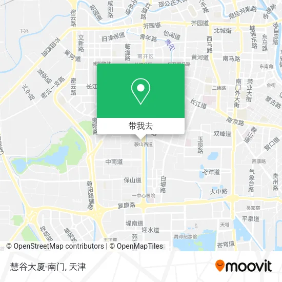 慧谷大厦-南门地图
