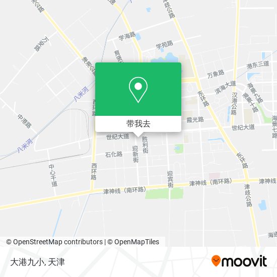 大港九小地图