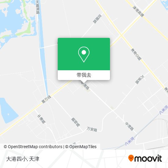 大港四小地图