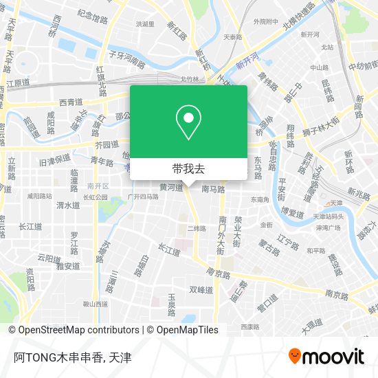 阿TONG木串串香地图