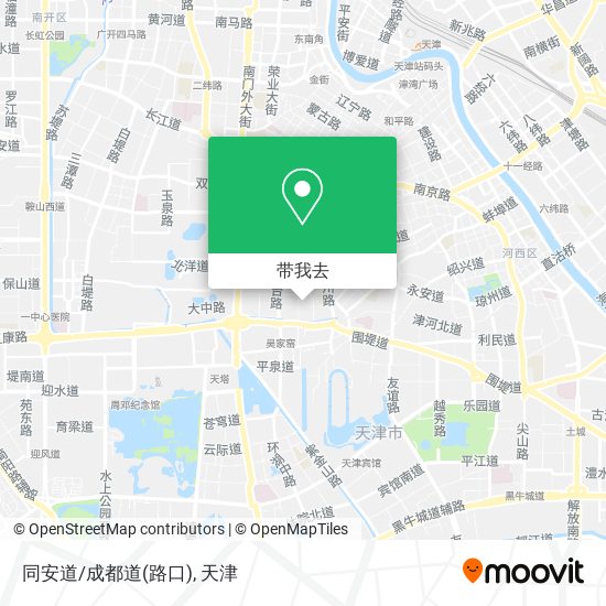 同安道/成都道(路口)地图