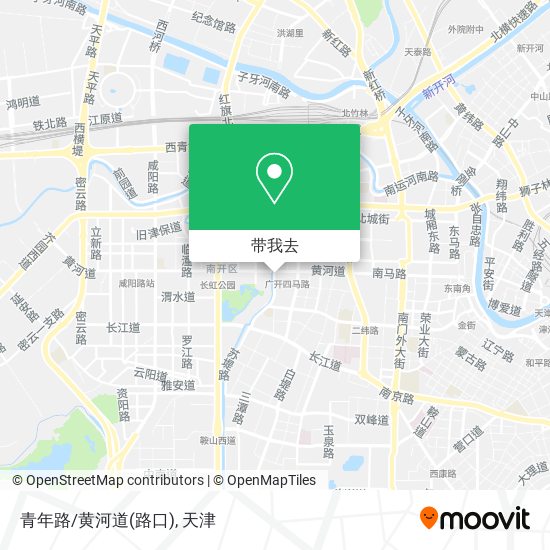 青年路/黄河道(路口)地图