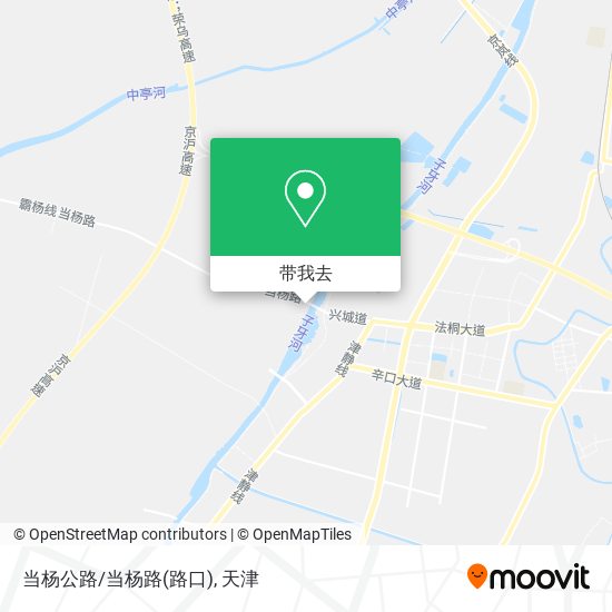 当杨公路/当杨路(路口)地图